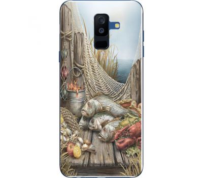 Силіконовий чохол BoxFace Samsung A605 Galaxy A6 Plus 2018 Удачная рыбалка (33377-up2418)