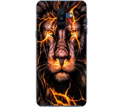 Силіконовий чохол BoxFace Samsung A605 Galaxy A6 Plus 2018 Fire Lion (33377-up2437)