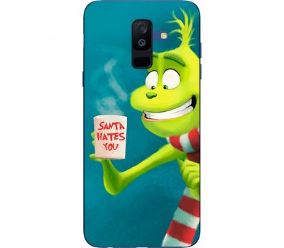 Силіконовий чохол BoxFace Samsung A605 Galaxy A6 Plus 2018 Santa Hates You (33377-up2449)
