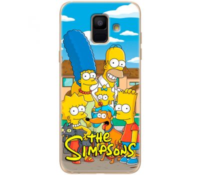 Силіконовий чохол BoxFace Samsung A600 Galaxy A6 2018 The Simpsons (33376-up2391)
