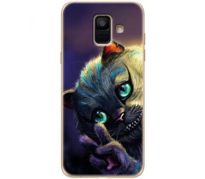 Силіконовий чохол BoxFace Samsung A600 Galaxy A6 2018 Cheshire Cat (33376-up2404)