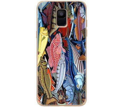 Силіконовий чохол BoxFace Samsung A600 Galaxy A6 2018 Sea Fish (33376-up2419)