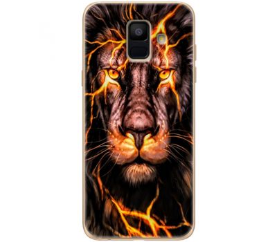 Силіконовий чохол BoxFace Samsung A600 Galaxy A6 2018 Fire Lion (33376-up2437)