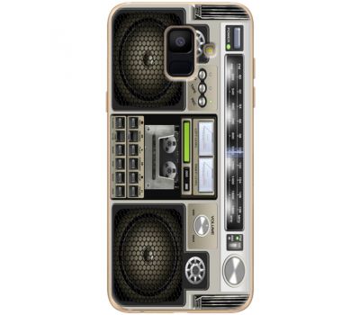 Силіконовий чохол BoxFace Samsung A600 Galaxy A6 2018 Old Boombox (33376-up2446)