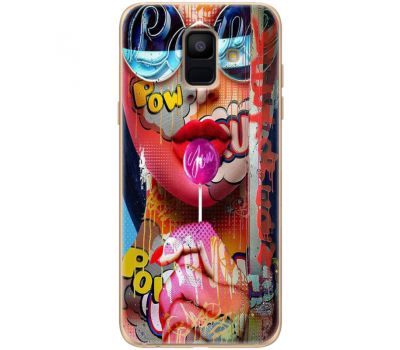 Силіконовий чохол BoxFace Samsung A600 Galaxy A6 2018 Colorful Girl (33376-up2443)