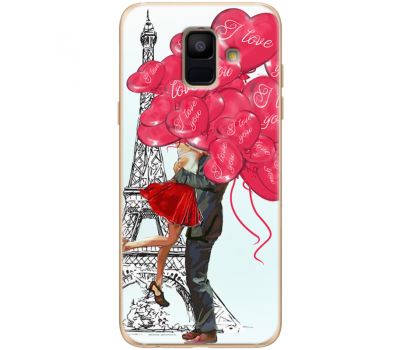 Силіконовий чохол BoxFace Samsung A600 Galaxy A6 2018 Love in Paris (33376-up2460)