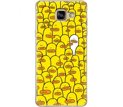 Силіконовий чохол BoxFace Samsung A710 Galaxy A7 Yellow Ducklings (24498-up2428)
