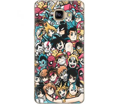 Силіконовий чохол BoxFace Samsung A710 Galaxy A7 Anime Stickers (24498-up2458)