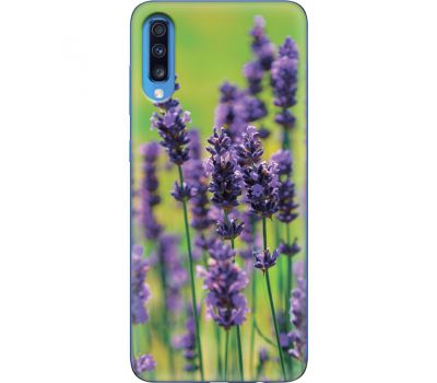 Силіконовий чохол BoxFace Samsung A705 Galaxy A70 Green Lavender (36860-up2245)