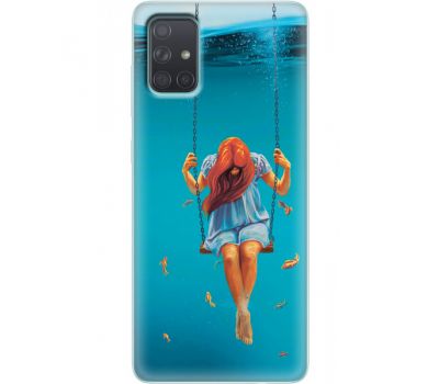 Силіконовий чохол BoxFace Samsung A715 Galaxy A71 Girl In The Sea (38850-up2387)