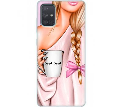 Силіконовий чохол BoxFace Samsung A715 Galaxy A71 Morning Coffee (38850-up2390)