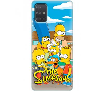 Силіконовий чохол BoxFace Samsung A715 Galaxy A71 The Simpsons (38850-up2391)