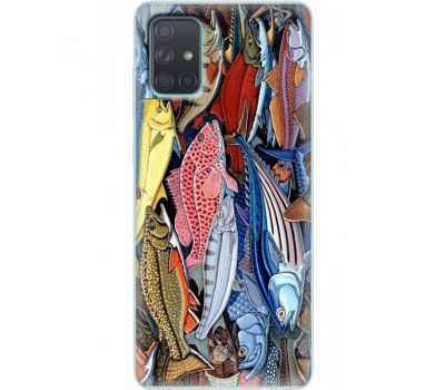 Силіконовий чохол BoxFace Samsung A715 Galaxy A71 Sea Fish (38850-up2419)