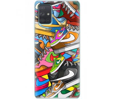 Силіконовий чохол BoxFace Samsung A715 Galaxy A71 Sneakers (38850-up2423)