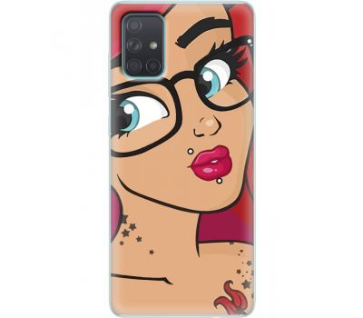 Силіконовий чохол BoxFace Samsung A715 Galaxy A71 Modern Mermaid (38850-up2426)