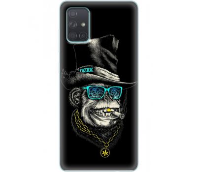 Силіконовий чохол BoxFace Samsung A715 Galaxy A71 Rich Monkey (38850-up2438)
