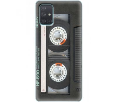 Силіконовий чохол BoxFace Samsung A715 Galaxy A71 Старая касета (38850-up2445)