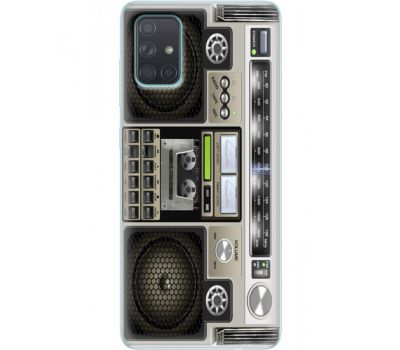 Силіконовий чохол BoxFace Samsung A715 Galaxy A71 Old Boombox (38850-up2446)