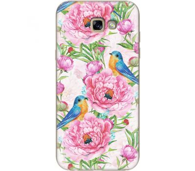 Силіконовий чохол BoxFace Samsung A720 Galaxy A7 2017 Birds and Flowers (27930-up2376)