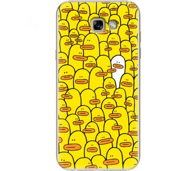 Силіконовий чохол BoxFace Samsung A720 Galaxy A7 2017 Yellow Ducklings (27930-up2428)