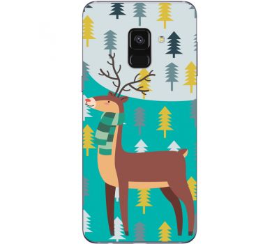 Силіконовий чохол BoxFace Samsung A730 Galaxy A8 Plus (2018) Foresty Deer (32658-up2247)