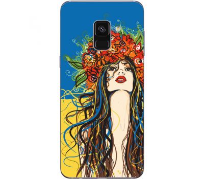 Силіконовий чохол BoxFace Samsung A730 Galaxy A8 Plus (2018) Ukraine Girl (32658-up2373)