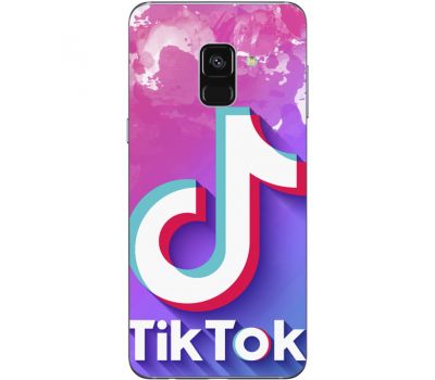 Силіконовий чохол BoxFace Samsung A730 Galaxy A8 Plus (2018) TikTok (32658-up2392)