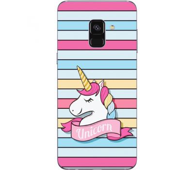 Силіконовий чохол BoxFace Samsung A730 Galaxy A8 Plus (2018) Unicorn (32658-up2401)