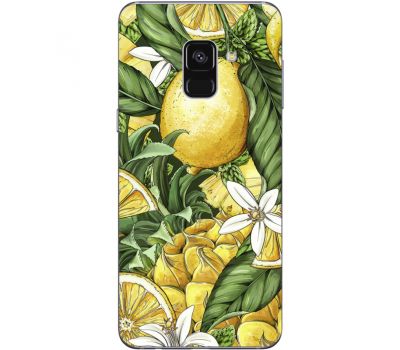 Силіконовий чохол BoxFace Samsung A730 Galaxy A8 Plus (2018) Lemon Pattern (32658-up2415)