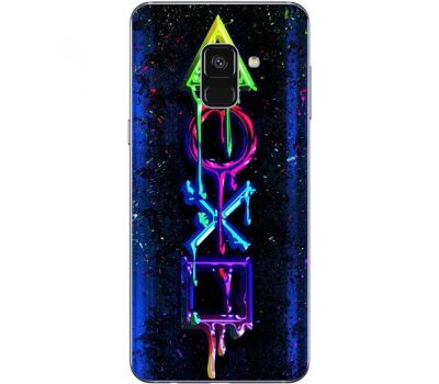 Силіконовий чохол BoxFace Samsung A730 Galaxy A8 Plus (2018) Graffiti symbols (32658-up2432)