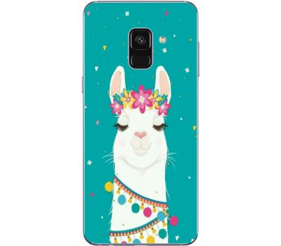 Силіконовий чохол BoxFace Samsung A730 Galaxy A8 Plus (2018) Cold Llama (32658-up2435)