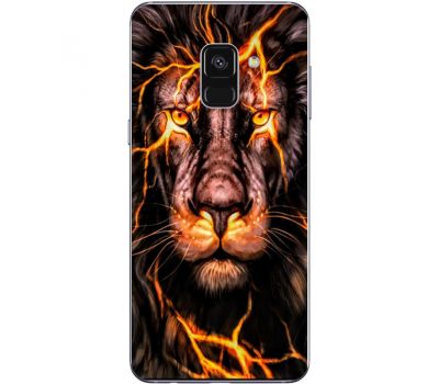 Силіконовий чохол BoxFace Samsung A730 Galaxy A8 Plus (2018) Fire Lion (32658-up2437)