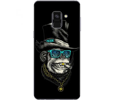 Силіконовий чохол BoxFace Samsung A730 Galaxy A8 Plus (2018) Rich Monkey (32658-up2438)