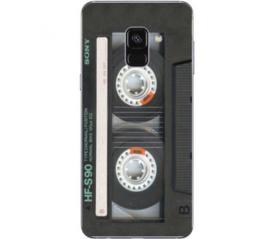 Силіконовий чохол BoxFace Samsung A730 Galaxy A8 Plus (2018) Старая касета (32658-up2445)