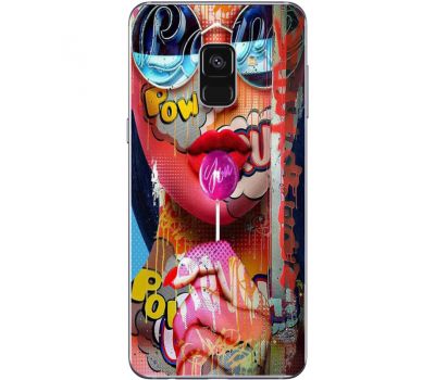Силіконовий чохол BoxFace Samsung A730 Galaxy A8 Plus (2018) Colorful Girl (32658-up2443)