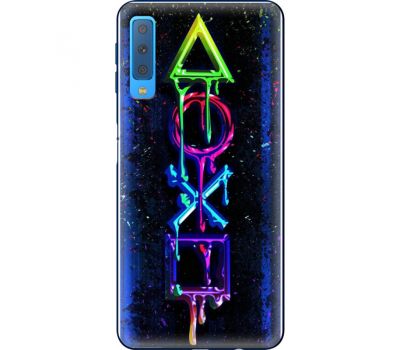 Силіконовий чохол BoxFace Samsung A750 Galaxy A7 2018 Graffiti symbols (35481-up2432)