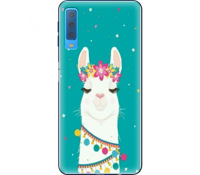 Силіконовий чохол BoxFace Samsung A750 Galaxy A7 2018 Cold Llama (35481-up2435)