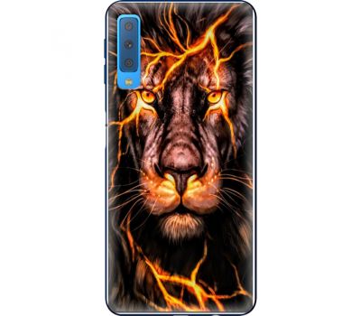 Силіконовий чохол BoxFace Samsung A750 Galaxy A7 2018 Fire Lion (35481-up2437)