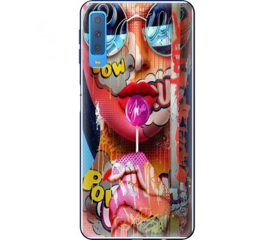 Силіконовий чохол BoxFace Samsung A750 Galaxy A7 2018 Colorful Girl (35481-up2443)