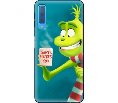 Силіконовий чохол BoxFace Samsung A750 Galaxy A7 2018 Santa Hates You (35481-up2449)