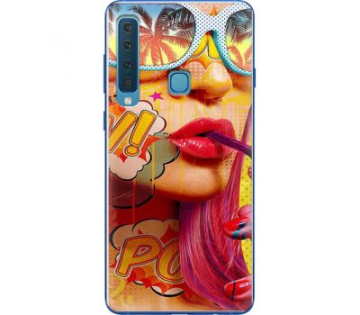 Силіконовий чохол BoxFace Samsung A920 Galaxy A9 2018 Yellow Girl Pop Art (35645-up2442)