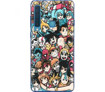 Силіконовий чохол BoxFace Samsung A920 Galaxy A9 2018 Anime Stickers (35645-up2458)