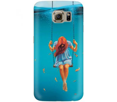 Силіконовий чохол BoxFace Samsung G925 Galaxy S6 Edge Girl In The Sea (26304-up2387)