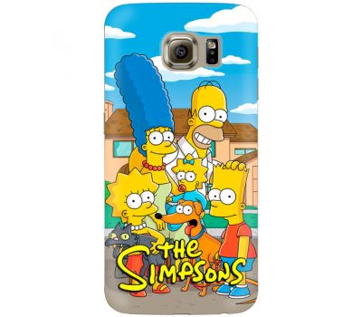 Силіконовий чохол BoxFace Samsung G925 Galaxy S6 Edge The Simpsons (26304-up2391)