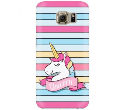 Силіконовий чохол BoxFace Samsung G925 Galaxy S6 Edge Unicorn (26304-up2401)