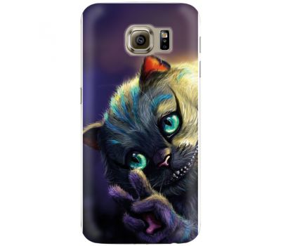 Силіконовий чохол BoxFace Samsung G925 Galaxy S6 Edge Cheshire Cat (26304-up2404)