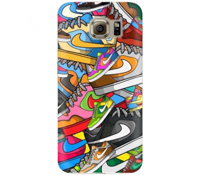 Силіконовий чохол BoxFace Samsung G925 Galaxy S6 Edge Sneakers (26304-up2423)