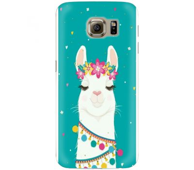 Силіконовий чохол BoxFace Samsung G925 Galaxy S6 Edge Cold Llama (26304-up2435)