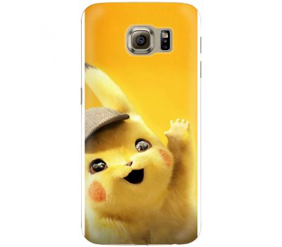 Силіконовий чохол BoxFace Samsung G925 Galaxy S6 Edge Pikachu (26304-up2440)