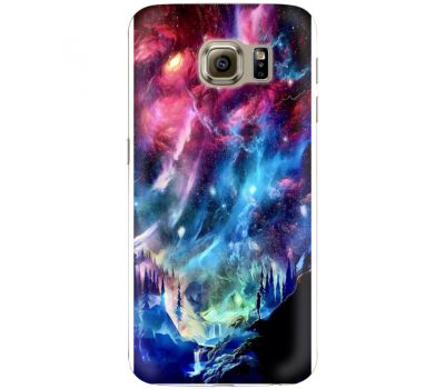 Силіконовий чохол BoxFace Samsung G925 Galaxy S6 Edge Northern Lights (26304-up2441)